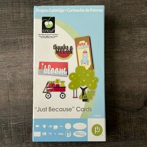 Cricut Cartridge: Just Because Cards